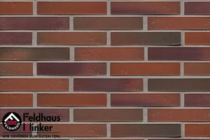 Клинкерная плитка Feldhaus Klinker Accudo Carmesi Bluastro R714DF14 5,2x24 матовая
