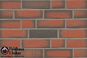 Клинкерная плитка Feldhaus Klinker Accudo Terreno Viva R719NF14 7,1x24 матовая