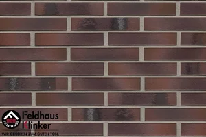 Клинкерная плитка Feldhaus Klinker Carbona Carmesi Maritimo R561DF14 5,2x24 матовая