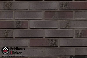 Клинкерная плитка Feldhaus Klinker Carbona Geo Ferrum R565NF14 7,1x24 матовая