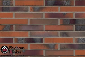 Клинкерная плитка Feldhaus Klinker Carbona Terreno Bluastro R562DF14 5,2x24 матовая