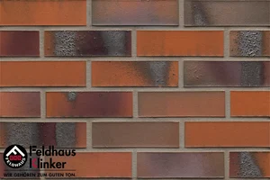 Клинкерная плитка Feldhaus Klinker Carbona Terreno Bluastro R562NF14 7,1x24 матовая