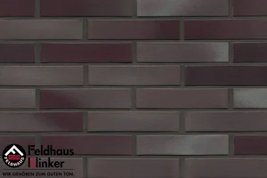 Клинкерная плитка Feldhaus Klinker Galena Ferrum Liso R384DF14 5,2x24 матовая