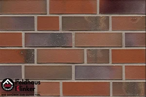 Клинкерная плитка Feldhaus Klinker Salina Carmesi Colori R580NF14 7,1x24 матовая