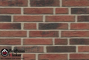 Клинкерная плитка Feldhaus Klinker Sintra Carmesi Nelino R685DF11 5,2x24 матовая