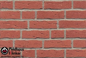 Клинкерная плитка Feldhaus Klinker Sintra Carmesi R694DF14 5,2x24 матовая