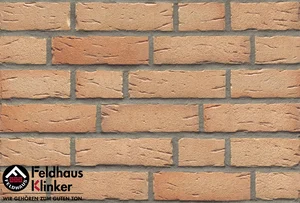 Клинкерная плитка Feldhaus Klinker Sintra Crema Duna R696DF14 5,2x24 матовая