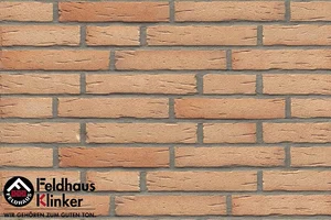 Клинкерная плитка Feldhaus Klinker Sintra Crema Duna R696DF17 5,2x24 матовая