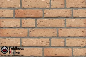 Клинкерная плитка Feldhaus Klinker Sintra Crema Duna R696NF14 7,1x24 матовая