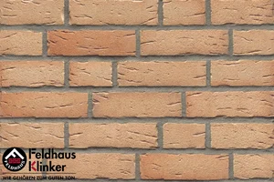 Клинкерная плитка Feldhaus Klinker Sintra Crema Duna R696WDF14 6,5x21,5 матовая