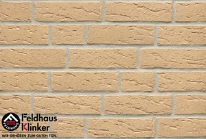 Клинкерная плитка Feldhaus Klinker Sintra Crema R692DF14 5,2x24 матовая