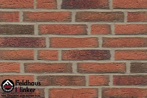 Клинкерная плитка Feldhaus Klinker Sintra Terracotta Linguro R687DF17 5,2x24 матовая