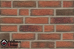 Клинкерная плитка Feldhaus Klinker Sintra Terracotta Linguro R687NF14 7,1x24 матовая