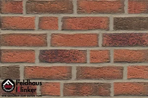 Клинкерная плитка Feldhaus Klinker Sintra Terracotta Linguro R687WF17 5,2x21 матовая