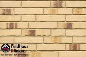 Клинкерная плитка Feldhaus Klinker Bacco Crema Maron R970DF14 5,2x24 матовая