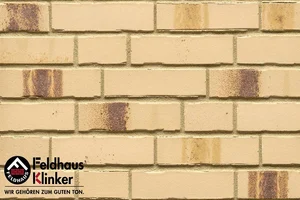 Клинкерная плитка Feldhaus Klinker Bacco Crema Maron R970NF14 7,1x24 матовая