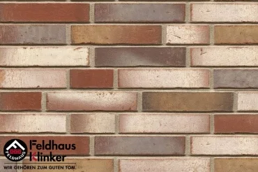 Клинкерная плитка Feldhaus Klinker Vario Ardor Trecolora R921DF14 5,2x24 матовая