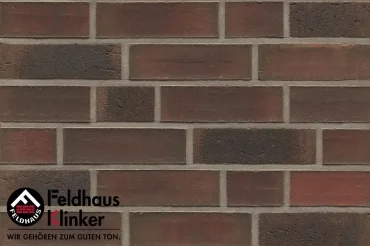 Клинкерная плитка Feldhaus Klinker Vascu Ardor Carbo R882NF14 7,1x24 матовая