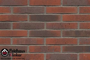 Клинкерная плитка Feldhaus Klinker Vascu Carmesi Flores R743DF14 5,2x24 матовая