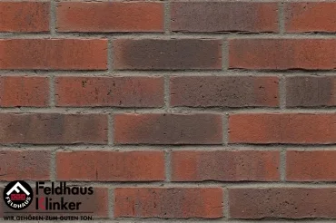 Клинкерная плитка Feldhaus Klinker Vascu Carmesi Flores R743NF14 7,1x24 матовая