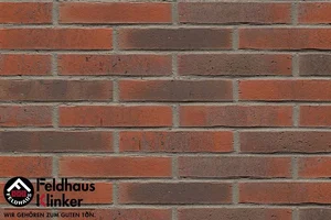 Клинкерная плитка Feldhaus Klinker Vascu Carmesi Flores R743XLDF14 5,2x36,5 матовая