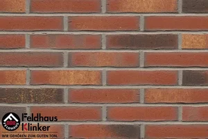 Клинкерная плитка Feldhaus Klinker Vascu Carmesi Legoro R744DF14 5,2x24 матовая
