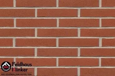 Клинкерная плитка Feldhaus Klinker Vascu Carmesi R751DF14 5,2x24 матовая
