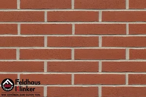 Клинкерная плитка Feldhaus Klinker Vascu Carmesi R751DF14 5,2x24 матовая