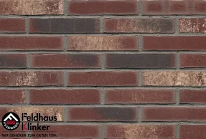 Клинкерная плитка Feldhaus Klinker Vascu Cerasi Rotado R746DF11 5,2x24 матовая
