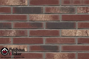 Клинкерная плитка Feldhaus Klinker Vascu Cerasi Rotado R746DF14 5,2x24 матовая