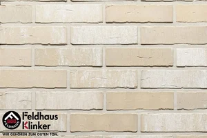 Клинкерная плитка Feldhaus Klinker Vascu Crema Bora R730NF14 7,1x24 матовая