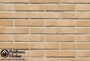 Клинкерная плитка Feldhaus Klinker Vascu Crema Pandra R733DF14 5,2x24 матовая