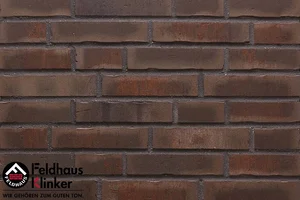 Клинкерная плитка Feldhaus Klinker Vascu Geo Merleso R748DF14 5,2x24 матовая