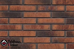 Клинкерная плитка Feldhaus Klinker Vascu Terracotta Locata R767DF14 5,2x24 матовая