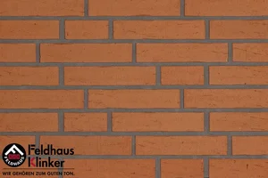 Клинкерная плитка Feldhaus Klinker Vascu Terracotta Oxana R731DF14 5,2x24 матовая