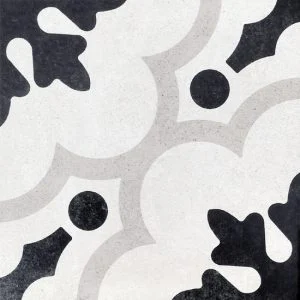 Керамогранит Fioranese Cementine Black&White 2 20x20 натуральный