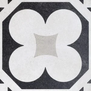Керамогранит Fioranese Cementine Black&White 4 20x20 натуральный