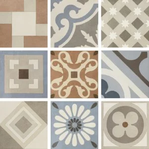 Керамогранит Fioranese Cementine Retro Deco 20x20 натуральный
