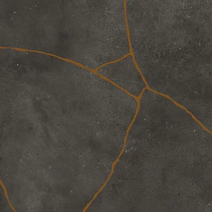Керамогранит Fioranese Kintsugi Hibi Darkness 60x60 натуральный