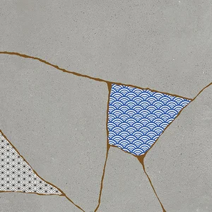 Керамогранит Fioranese Kintsugi Japan Hibi Fog Nat 20x20 натуральный