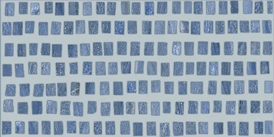 Керамогранит Fioranese Marmorea Intensa Decor Vetro Azul levigato 74x148 глянцевый