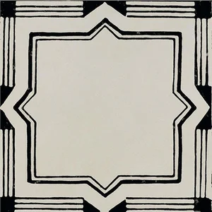 Керамогранит Fioranese Riggiole Bianci Singoli Deco 2 20x20 натуральный