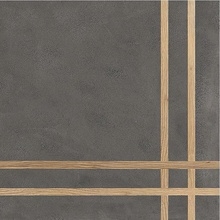 Керамогранит Fioranese Sfrido Cemento4 Nero 4 lines 60x60 натуральный