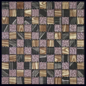 Мозаика Natural Mosaic Flash 5BD-091 (5BD-091C3) (Стекло) 30x30 глянцевая