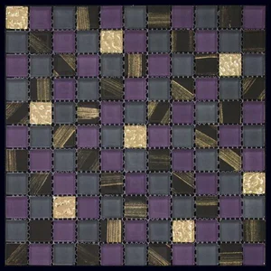 Мозаика Natural Mosaic Flash 5BD-251 (5BFHD-2511B) (Стекло) 30x30 глянцевая