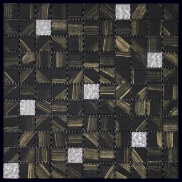 Мозаика Natural Mosaic Flash 5BD-252 (5BFHD-2522A) (Стекло) 30x30 глянцевая