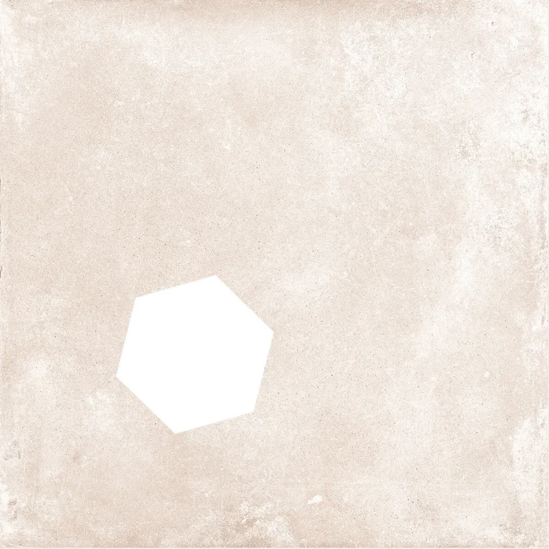 Декоративный элемент Flaviker Backstage Bisque Hexagon Hole 60x60 матовый