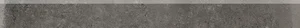 Бордюр Flaviker Backstage Graphite Battiscopa Ret. 5,5x60 матовый