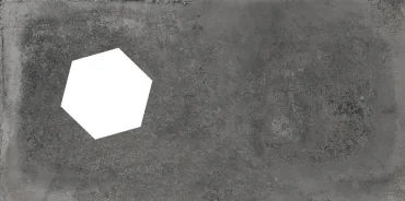 Декоративный элемент Flaviker Backstage Graphite Hexagon Hole 40x80 матовый