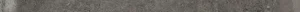 Бордюр Flaviker Backstage Graphite Listello Ret. 5x120 матовый